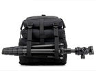 Рюкзак тактический RESTEQ 45 л, черный, 28х28х48 см. Армейский рюкзак - изображение 7
