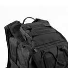 Рюкзак туристический AOKALI Outdoor A18 Black спортивный - изображение 4