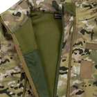Куртка Vik-Tailor SoftShell с липучками для шевронов Multicam 58 - изображение 9