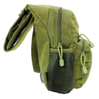 Рюкзак тактический на одно плечо AOKALI Outdoor A14 20L Green - изображение 3