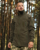 Куртка Vik-Tailor SoftShell з липучками для шевронів Olive 56 - зображення 8