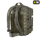 Тактичний рюкзак л) армійський pack olive m-tac large assault (36 - зображення 3