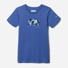 Дитяча футболка для дівчинки Columbia Mission Lake Short Sleeve Graphic Shirt 1989791593 132 см (S) Темно-синя (195980282277) - зображення 1