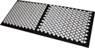 Килимок акупунктурний Shanti Acupressure Carpet / Nail mat 120 x 50 см Чорний (4260135967609) - зображення 1