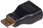 Adapter Akyga HDMI - mini-HDMI F/M Black (AK-AD-04) - obraz 1