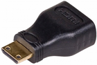 Adapter Akyga HDMI - mini-HDMI F/M Black (AK-AD-04) - obraz 1