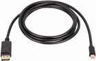 Kabel Akyga DisplayPort - mini-DisplayPort 1.8 M Black (AK-AV-15) - obraz 1