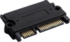 Adapter Akyga SATA - SATA M/F Black (AK-CA-83) - obraz 1