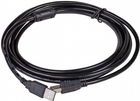 Kabel Akyga USB Type-A - USB Type-B 3 m Black (AK-USB-12) - obraz 1