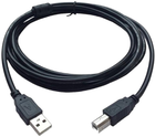 Kabel ART USB Type-A - USB Type-B 1.8 m Black (KABUSB2 AB 2 m AL-OEM-100) - obraz 1
