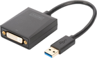 Adapter Digitus USB Type-A - DVI Black (DA-70842) - obraz 1