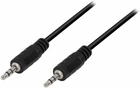Kabel Logilink Mini Jack 3.5 mm - Mini Jack 3.5 mm 2 m Black (4052792008845) - obraz 1