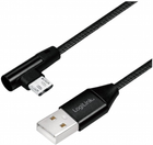Kabel Logilink USB Type-A - micro-USB 1 m Black (4052792052695) - obraz 1