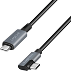 Kabel Logilink USB Type-C - USB Type-C 0.3 m Black (4052792052800) - obraz 1