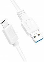Kabel Logilink USB 3.2 Gen1x1 USB Type-A- USB Type-C 0.15 m White (4052792055214) - obraz 1