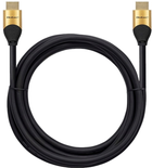 Kabel Qoltec HDMI v2.1 3 m Black (5901878503561) - obraz 2