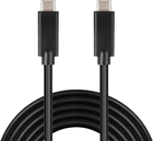 Kabel Sandberg USB Type-C - USB Type-C 2 m Black (5705730136092) - obraz 1