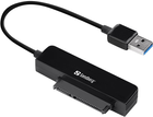Адаптер Sandberg USB Type-A - SATA Black (5705730133879) - зображення 1