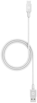 Kabel Mophie USB Type-C - USB Type-A 1 m White (409903209) - obraz 1