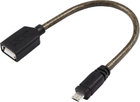 Кабель Unitek USB Type-A - micro-USB 0.23 м Black (4894160004130) - зображення 1