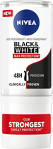 Антиперспірант NIVEA Black and White max protection кульковий для чоловіків 48 годин 50 мл (42419686) - зображення 1