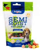 Smakołyk dla psów Frigera Semi-Moist Soft Treats gluten free Fruit Mix 165 g (4022858612385) - obraz 1