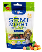 Smakołyk dla psów Frigera Semi-Moist Soft Treats gluten free Fruit Mix 165 g (4022858612385)