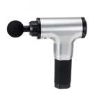 Массажер для тела ручной мышечный Silver-Black Fascial Gun HG-320 (SH776047)