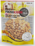 Smakołyk dla psów Faunakram Snack Semi-Moist startube Chicken-Shrimp 300 g (5714736003246) - obraz 1