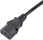 Kabel zasilający Akyga 1x Zasilanie IEC 60320 C13 1.8m (AK-PC-03A) - obraz 3
