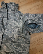Тактическая куртка парка армии США Valley Apparel APECS Gore-Tex водонепроницаемая размер Large Regular Мультикам - изображение 5