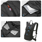 Тактичний рюкзак outdoor black b10 aokali 20l - зображення 7