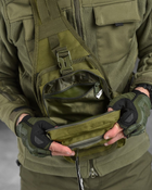 Рюкзак тактический (Сумка-слинг) SILVER KNIGHT oliva к6 3-0 - изображение 7