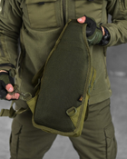 Рюкзак тактический (Сумка-слинг) SILVER KNIGHT oliva к6 3-0 - изображение 10