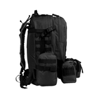 Тактический рюкзак подсумка outdoor black b08 aokali 75l +3 - изображение 3