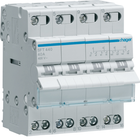 Переключатель I-0-II 400V 4-полюсный Hager SFT440 40А выход сверху