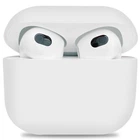 Силиконовый чехол для наушников Apple AirPods 3, Ultrathin Silicone Case, белый, защитный кейс, ультратонкий и легкий, защита от царапин и пыли, мягкий силикон, ArmorStandart (ARM60296)