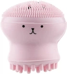 Силіконова щіточка для вмивання обличчя Etude House Jellyfish Light pink