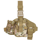 Универсальная тактическая набедренная кобура outdoor cp camouflage b38 aokali - изображение 1