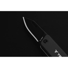 Раскладной туристический нож True Utility Modern Keychain Knife Чорний-Сірий - изображение 5