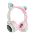 Навушники Bluetooth HOCO W27 Cat Ear ВУШКИ grey