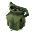 Армейская набедренная сумка на ногу тактическая сумка на пояс военная олива - изображение 2