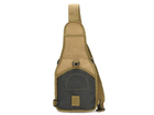 Наплечная сумка-рюкзак 5л сумка через плечо койот - изображение 2
