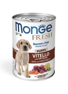 Влажный корм для собак Monge Dog FRESH Puppy Телятина с овощами