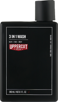 Szampon dla mężczyzn Uppercut Deluxe 3in1 Wash 240 ml (0817891024844) - obraz 1