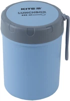 Ланчбокс Kite Блакитний круглий 450 мл (K23-187-2)