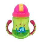 Поильник детский с трубочкой Неон MGZ-0300(Lime) 270 мл