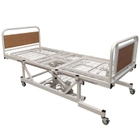 Вертикализатор-кровать медицинская функциональная Riberg АН8-11-04 с электрическим приводом и функцией кардио-кресла с матрасом боковыми поручнями прикроватной трапецией и стационарным штативом - изображение 5