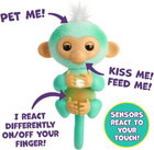 Інтерактивна іграшка мавпа WowWee Fingerlings Ava зелена (0771171131168) - зображення 3