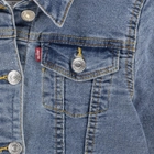 Підліткова джинсова куртка для дівчинки Levis 4E4388-M0K 158 см (14A) Синя (3665115340761) - зображення 3